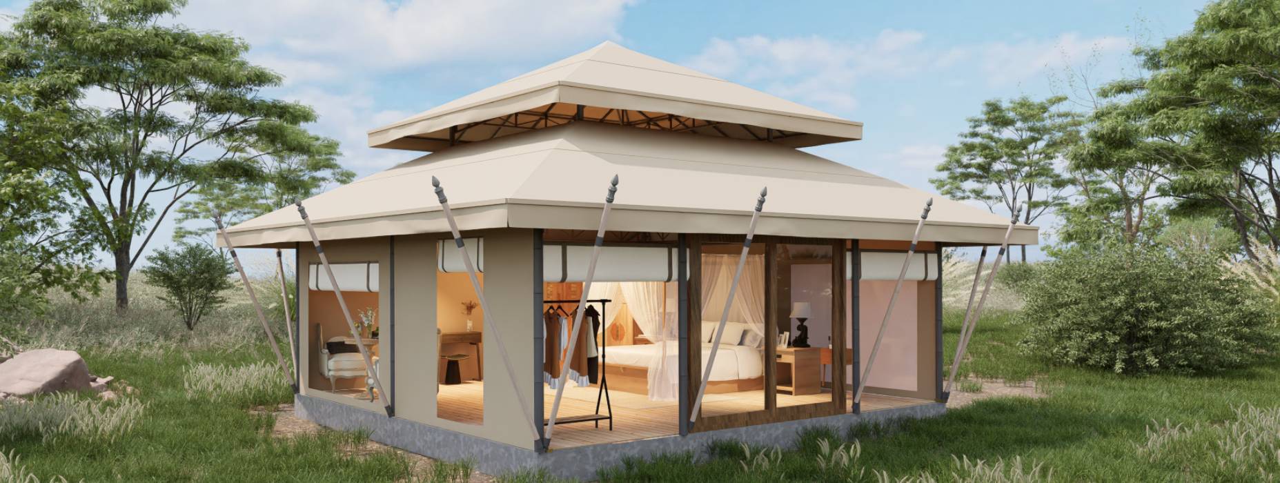 南宫市户外野奢帐篷